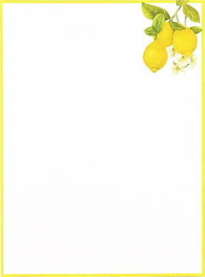 Amalfi Lemons Stationary Set