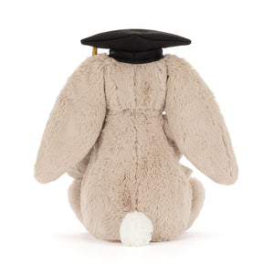 Jellycat Bashful Bunny Grad Outfit Plush