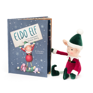 Jellycat Story Book | Eldo Elf And The Patchwork Bashful Bunny