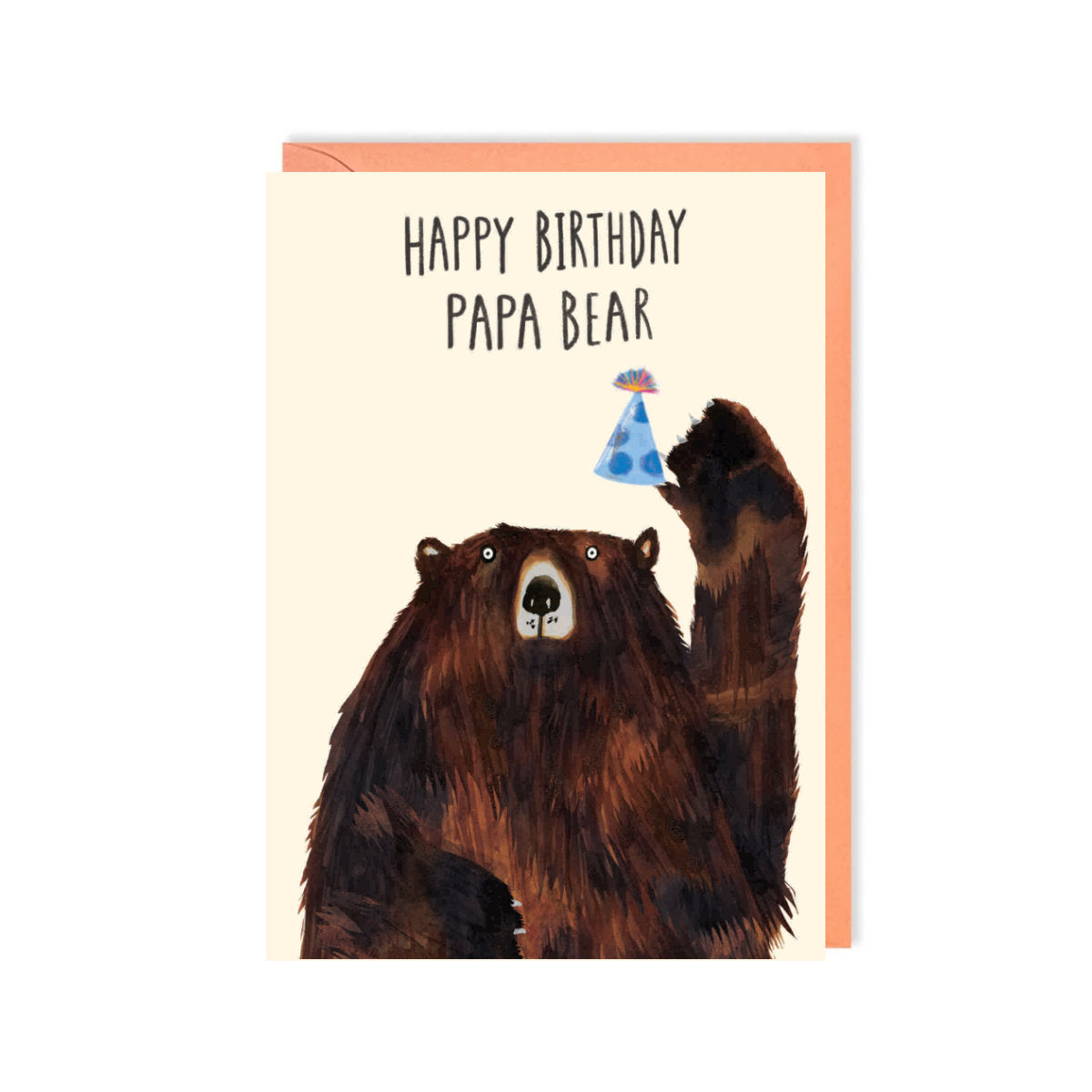 Papa Bear Relative Birthday Card