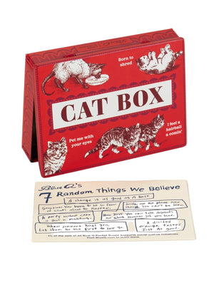 Blue Q Pocket Box | Cat Box