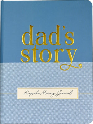 Dad's Story Keepsake Memory Journal