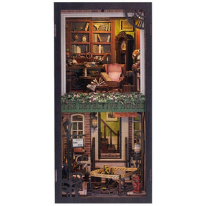 Miniature Diy Kit Book Nook | Rose Detective Agency