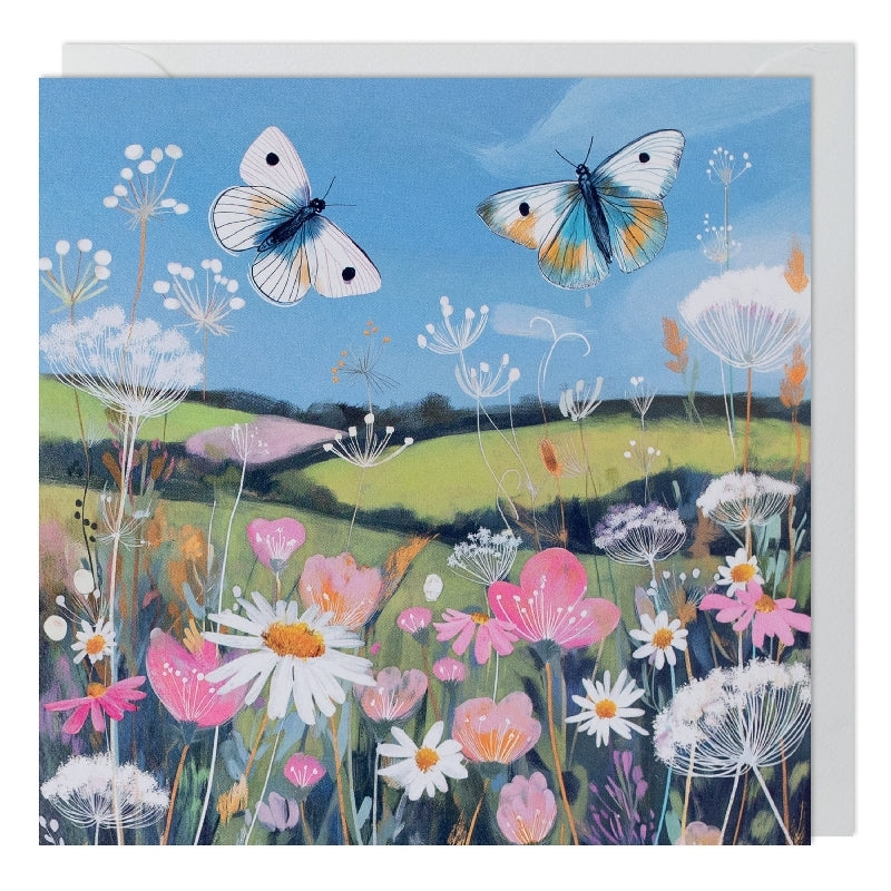 Butterflies Blank Art Card