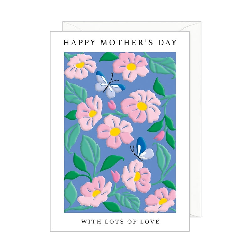 Flowers & Butterflies Mother's Day Card