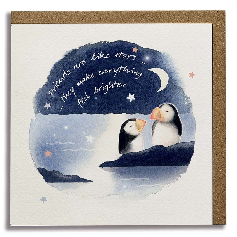 Friends Are Like Stars Friendship Card