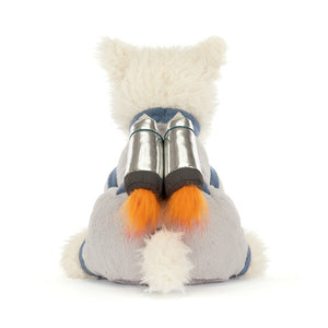 Jellycat Munro Scottie Dog Space Outfit Plush