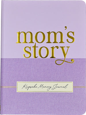 Mom's Story Keepsake Memory Journal