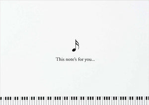 Music Blank Notecards