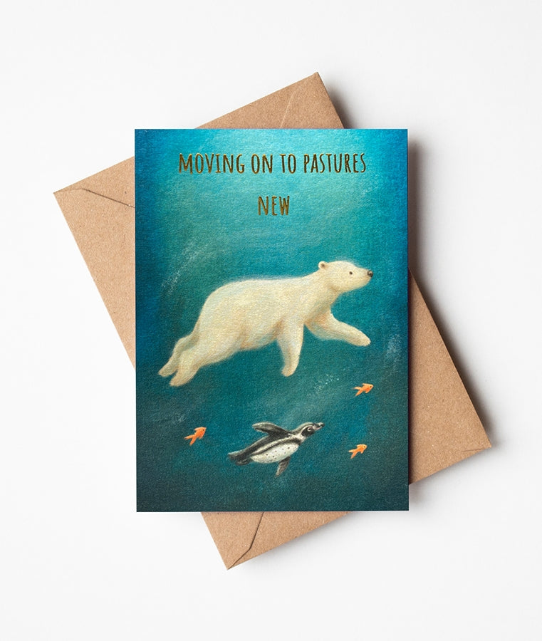 New Pastures Goodbye Card