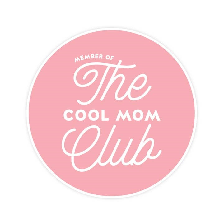 Cool Mom Club Sticker