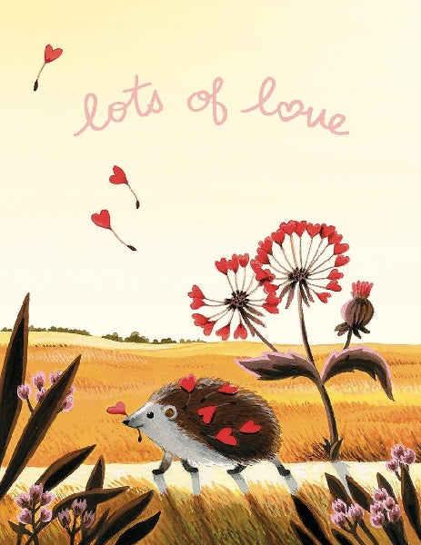 Hedgehog Love Card