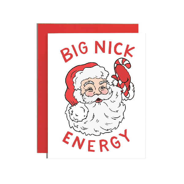 Big Nick Energy Christmas Card