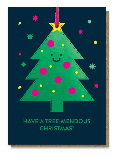 Tree-Mendous Christmas Card