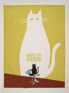 Blue Q Dish Towel | Agent Of Chaos