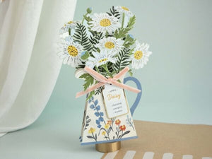 April Birth Flower Pop-Up Card