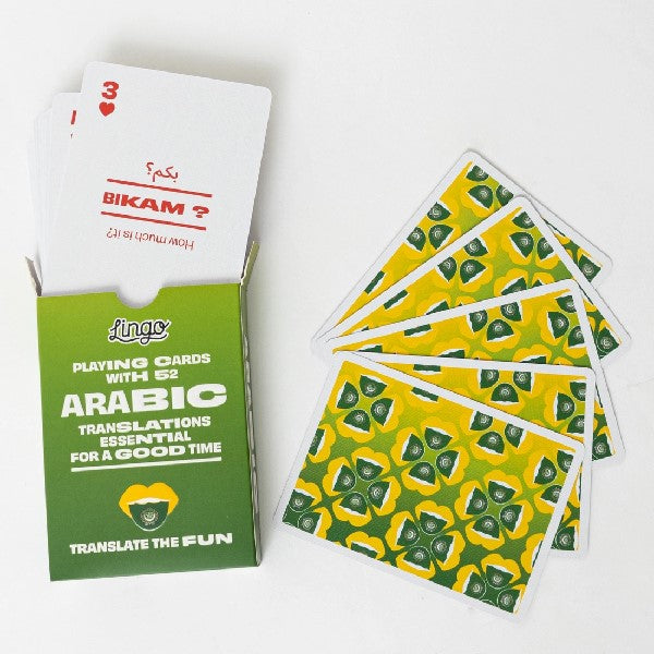 Lingo Playing Cards | Arabic