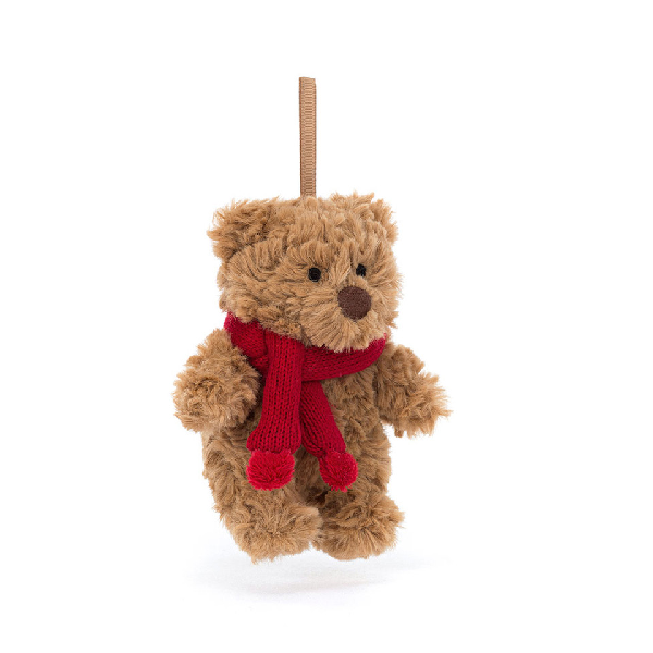 Jellycat Bartholomew Bear Plush Ornament