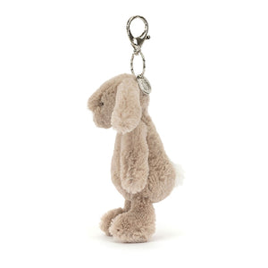 Jellycat Bashful Beige Bunny Bag Charm