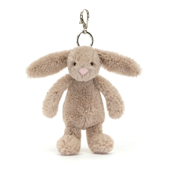 Jellycat Bashful Beige Bunny Bag Charm