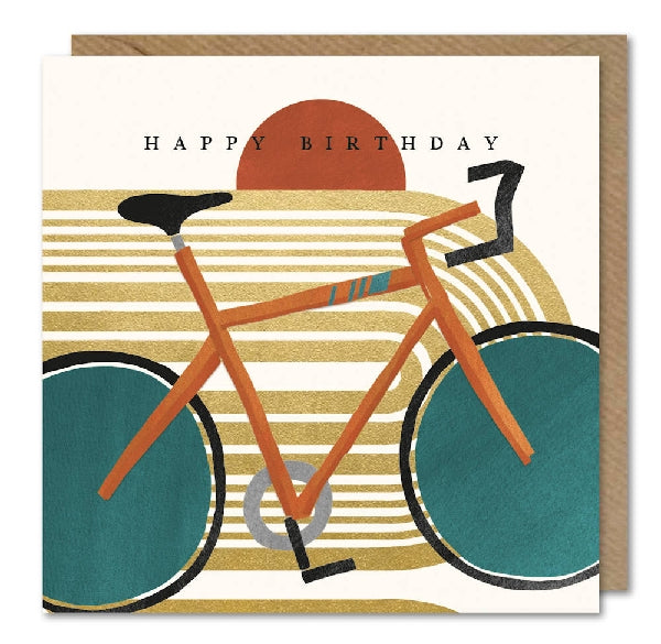 Bike Birthday Card