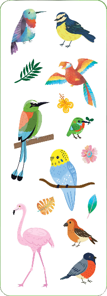 Bird Sticker Set