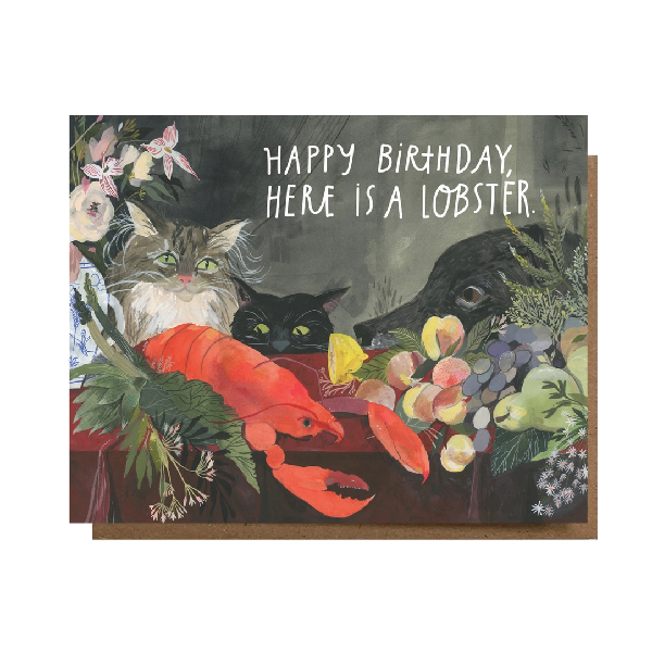 Lobster Birthday Card