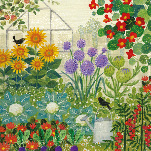 Garden Blank Art Card