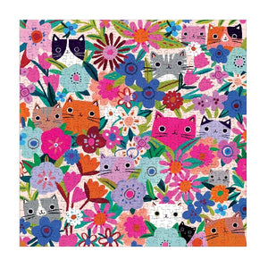 Blooming Cats 500 Piece Puzzle