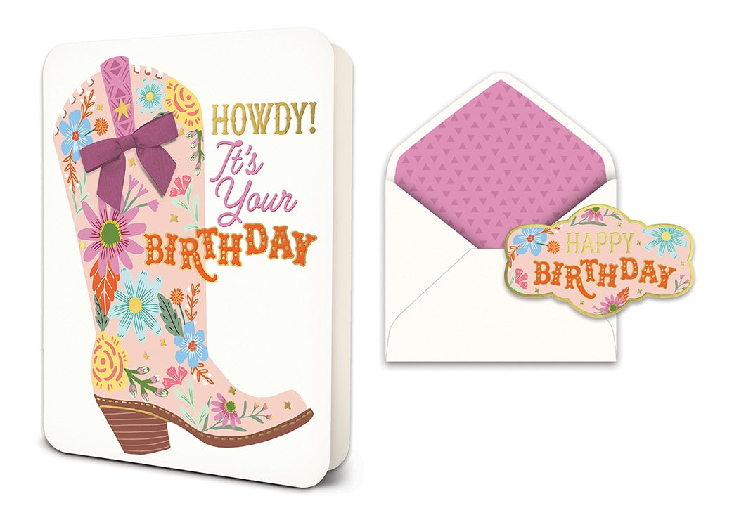 It's Your Boot-Day Birthday Card