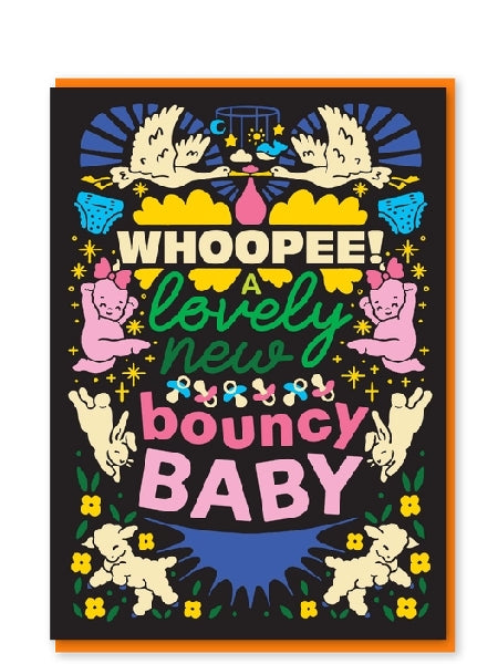 Bouncy Baby Card