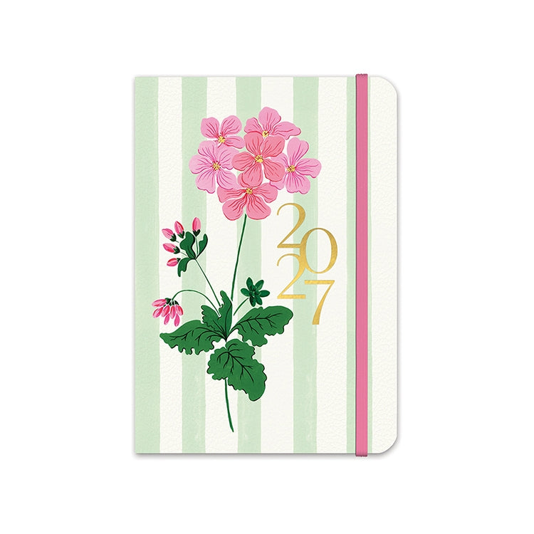 2027 Cabana Blooms Medium Casebound Planner