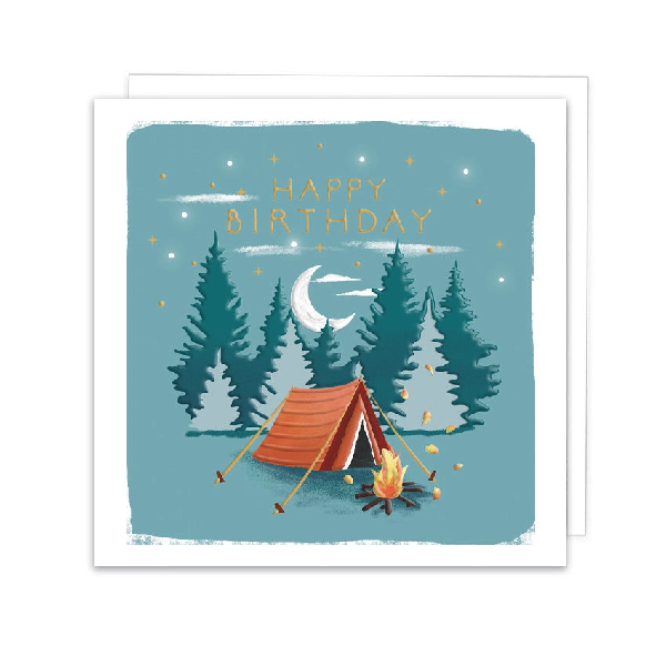 Camping Adventure Birthday Card