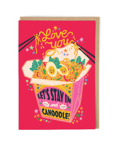 Love You Noodles Card