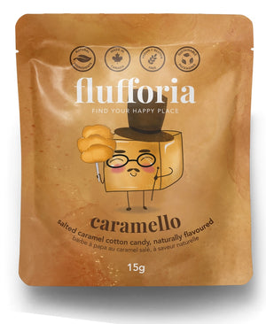 Flufforia Salted Caramel Cotton Candy