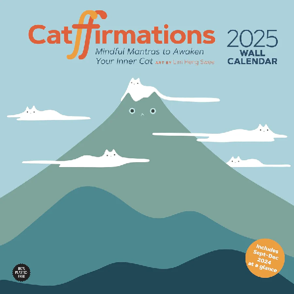 2025 Wall Calendar | Catfirmations