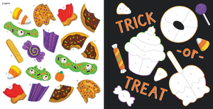 Color-By-Sticker Halloween Activity Book