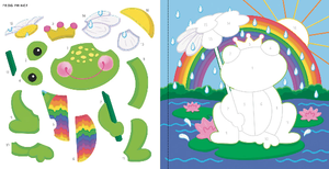 Color-By-Sticker Rainbow Magic Activity Book