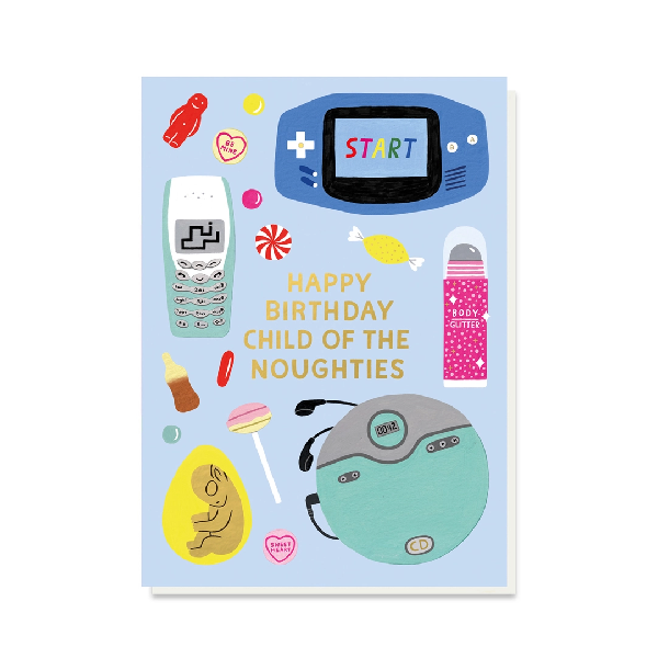 Child Of The 00's Birthday Card