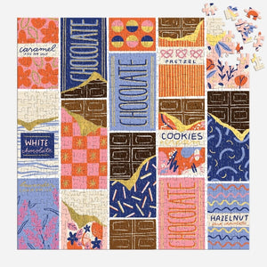 Galison 500 Piece Foil Puzzle | At the Chocolate Bar