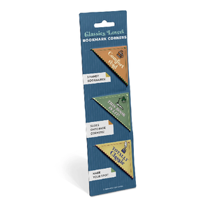 Classics Lovers Bookmark Corners Set