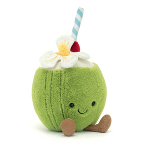 Jellycat Amuseables Aruba Coconut Plush