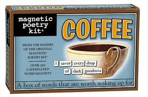 Magnetic Poetry Kit | Coffee Lover