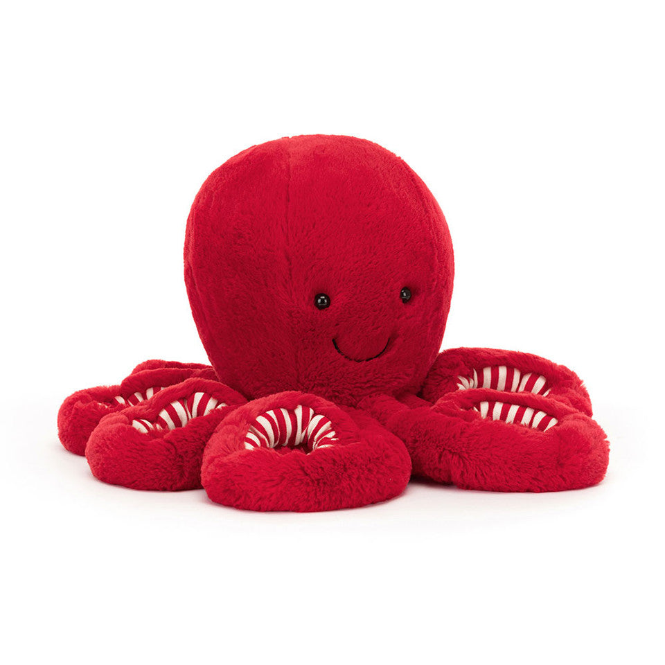 Jellycat Large Cranberry Octopus Plush