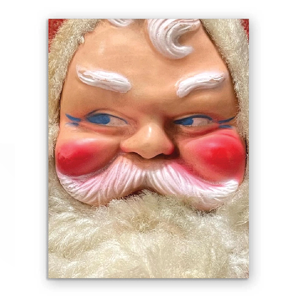 Creepy Santa Funny Christmas Card