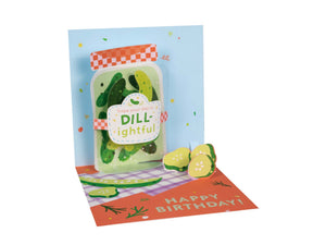 Dill-ightful Birthday Pop-Up Card