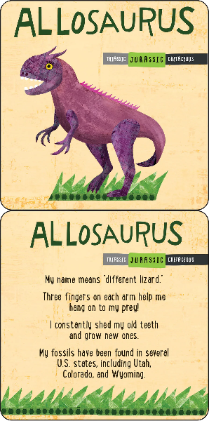 Dinosaur Lunch Box Notes