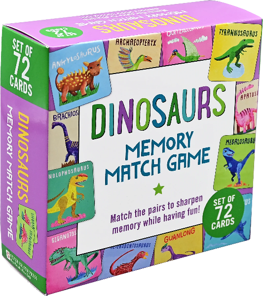 Dinosaurs Memory Match Game