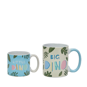 Big Dino Little Dino Mug Set