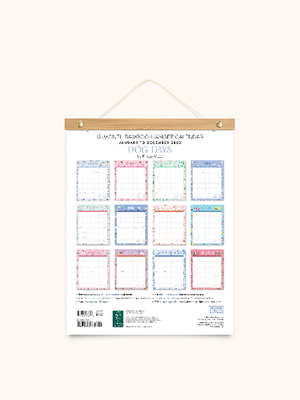 Studio Oh! 2025 12-Month Hanger Calendar | Dog Days